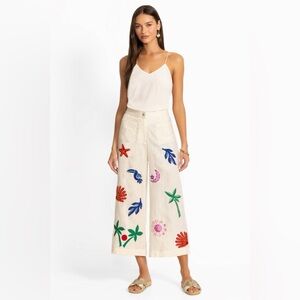 NWT DELORES WIDE LEG PANT Johnny Was